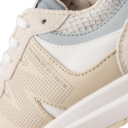 Woden Rigmor Reflective Women's Sneaker Ivory